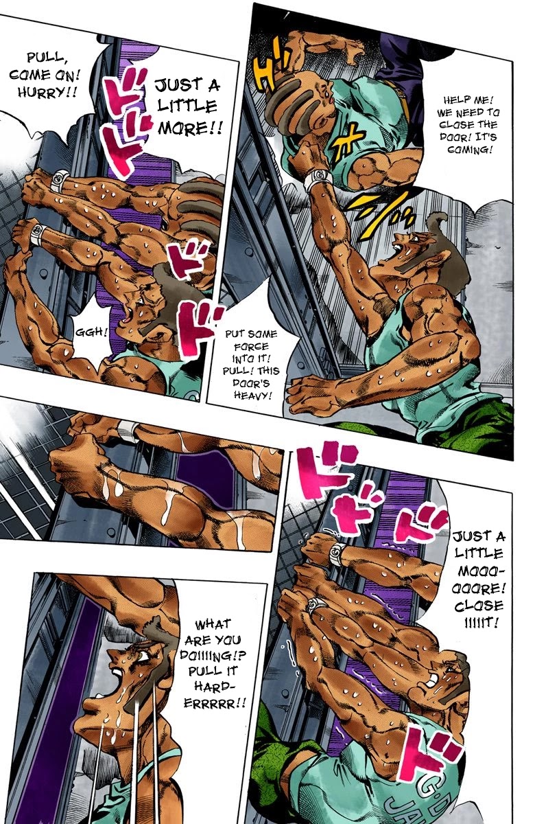 JoJo's Bizarre Adventure Part 6 - Stone Ocean (Official Colored) chapter 26 page 4