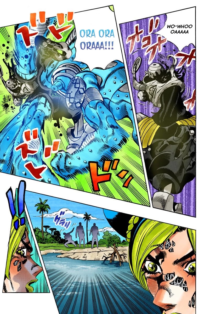 JoJo's Bizarre Adventure Part 6 - Stone Ocean (Official Colored) chapter 29 page 8