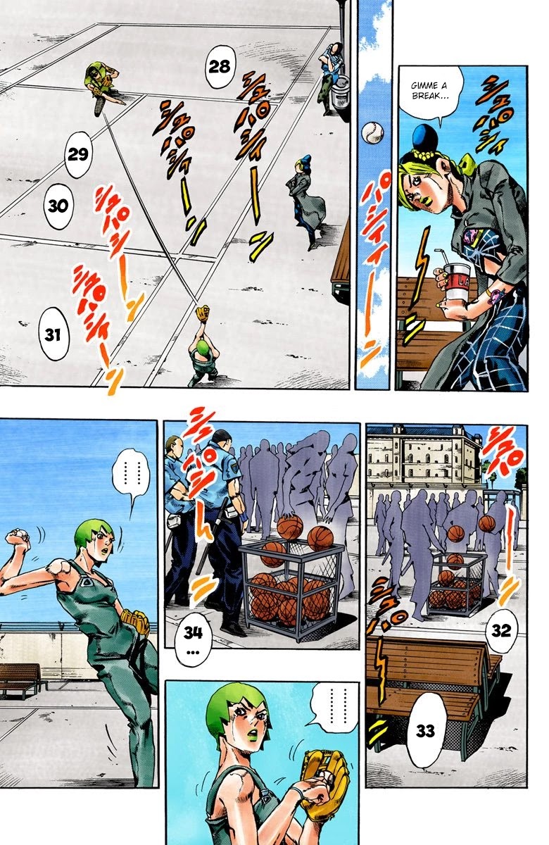 JoJo's Bizarre Adventure Part 6 - Stone Ocean (Official Colored) chapter 36 page 6
