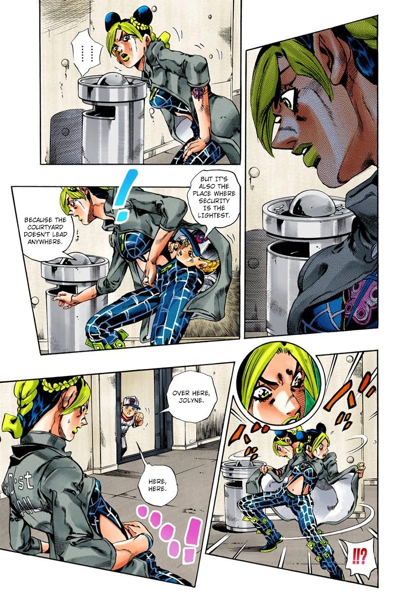 JoJo's Bizarre Adventure Part 6 - Stone Ocean (Official Colored) chapter 40 page 9