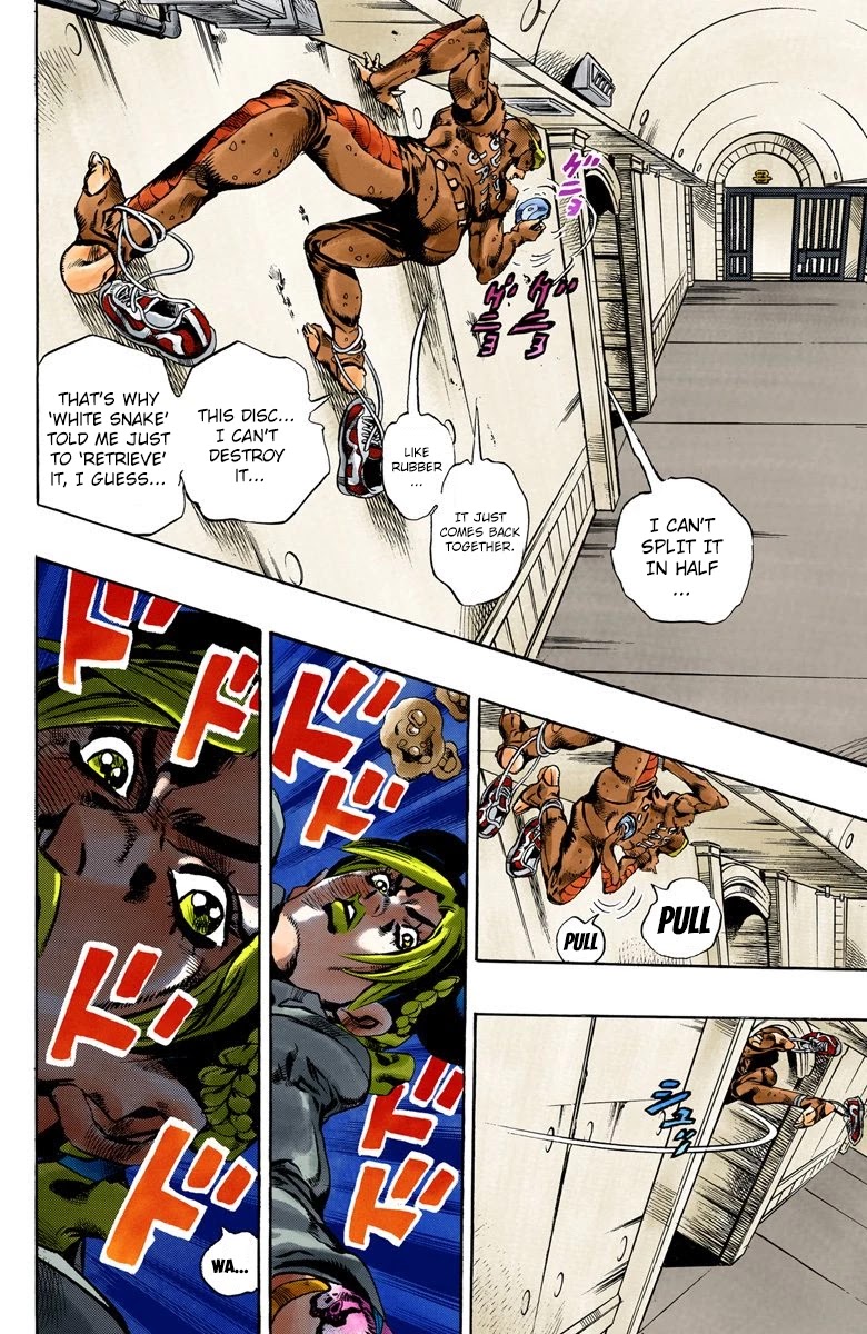 JoJo's Bizarre Adventure Part 6 - Stone Ocean (Official Colored) chapter 42 page 5