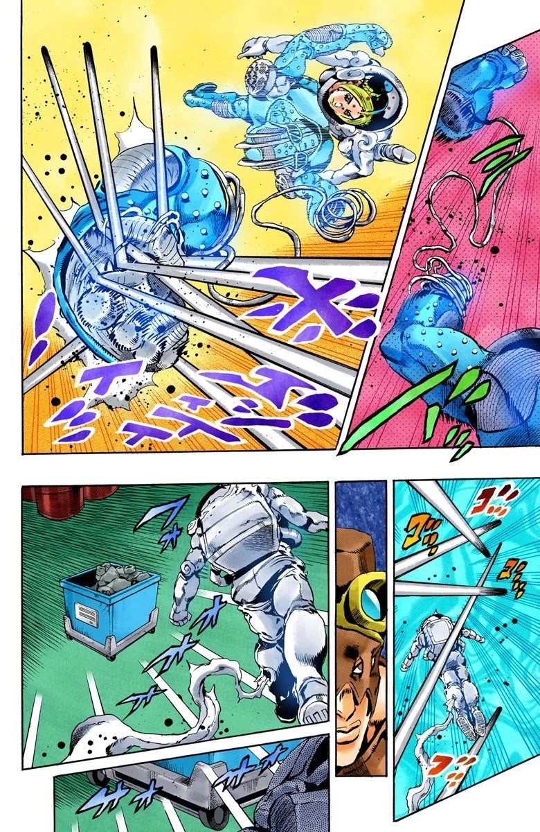 JoJo's Bizarre Adventure Part 6 - Stone Ocean (Official Colored) chapter 45 page 5