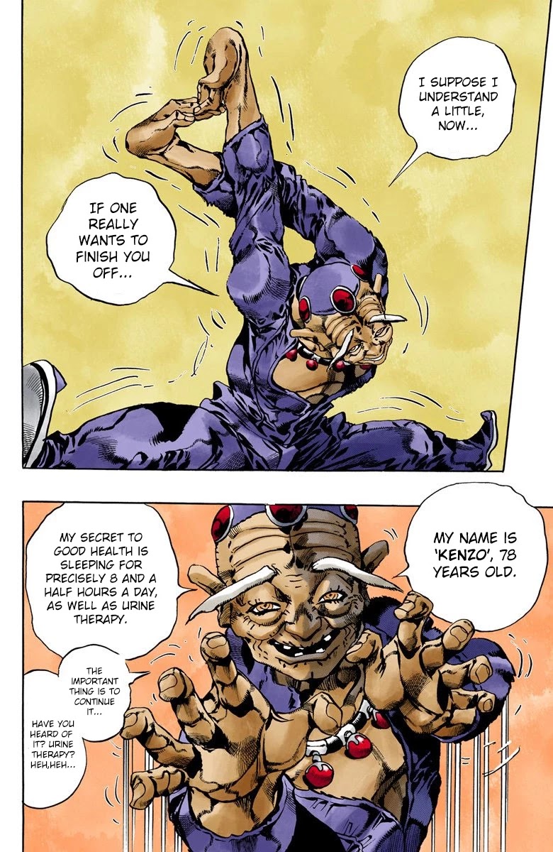 JoJo's Bizarre Adventure Part 6 - Stone Ocean (Official Colored) chapter 67 page 6