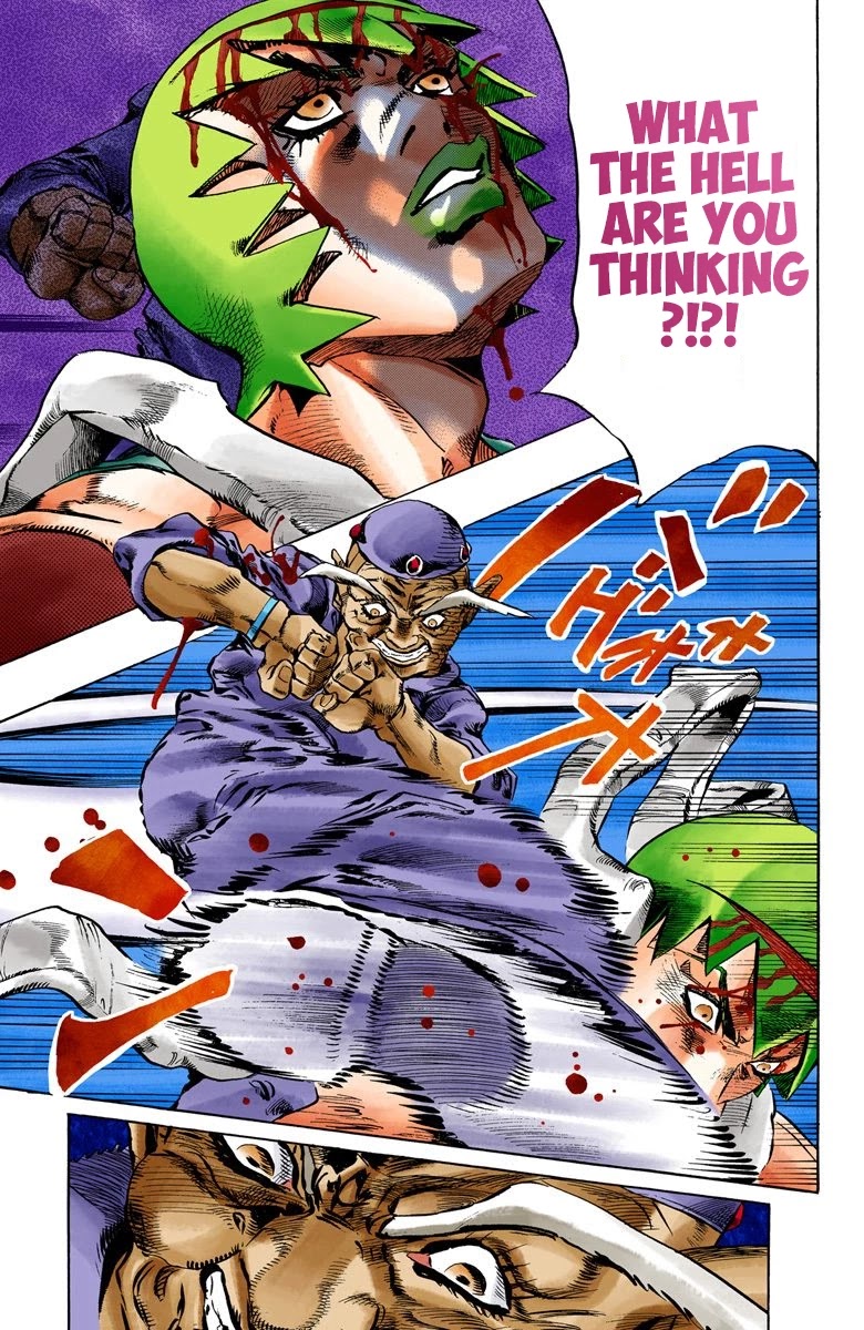 JoJo's Bizarre Adventure Part 6 - Stone Ocean (Official Colored) chapter 72 page 4