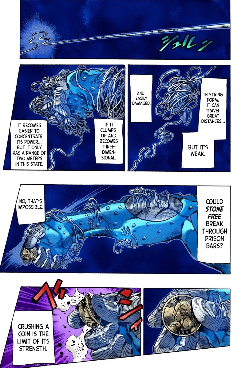 JoJo's Bizarre Adventure Part 6 - Stone Ocean (Official Colored) chapter 10 page 3