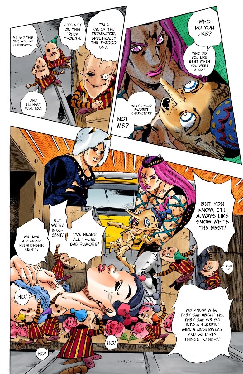 JoJo's Bizarre Adventure Part 6 - Stone Ocean (Official Colored) chapter 105 page 10