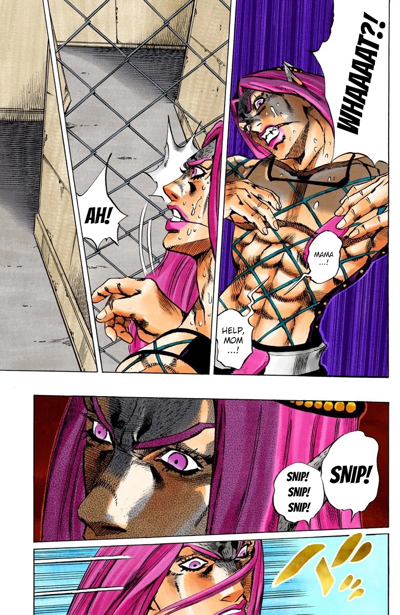 JoJo's Bizarre Adventure Part 6 - Stone Ocean (Official Colored) chapter 108 page 10