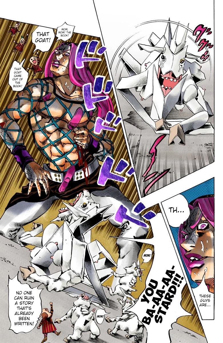 JoJo's Bizarre Adventure Part 6 - Stone Ocean (Official Colored) chapter 108 page 14