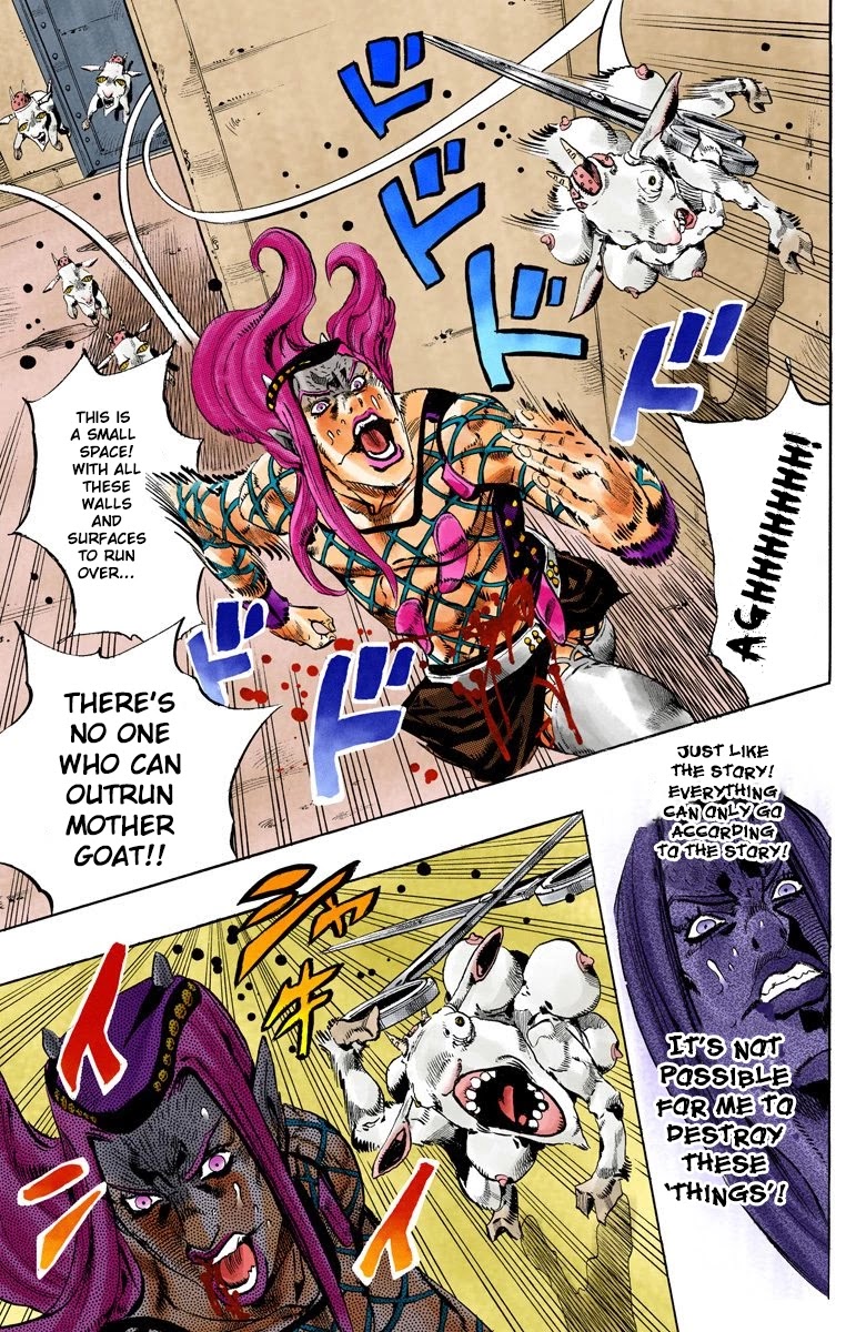 JoJo's Bizarre Adventure Part 6 - Stone Ocean (Official Colored) chapter 109 page 11