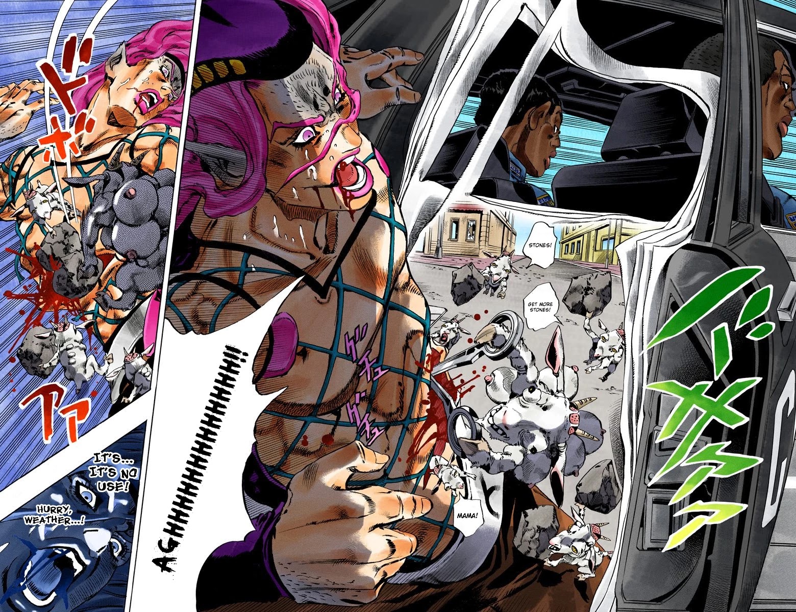 JoJo's Bizarre Adventure Part 6 - Stone Ocean (Official Colored) chapter 109 page 15