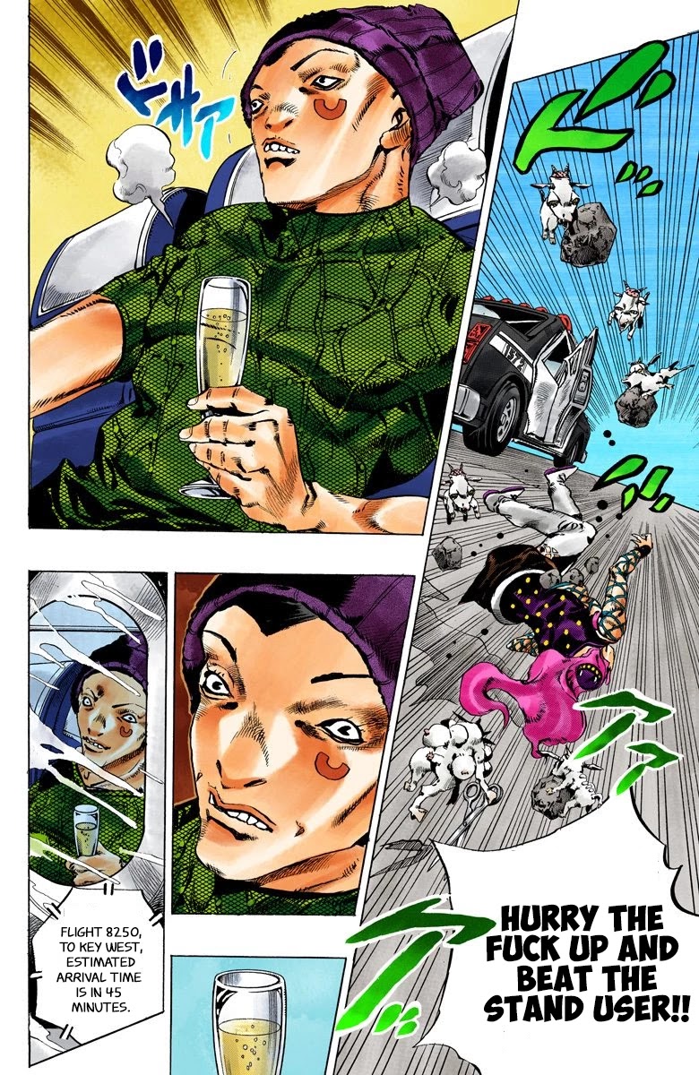 JoJo's Bizarre Adventure Part 6 - Stone Ocean (Official Colored) chapter 109 page 16