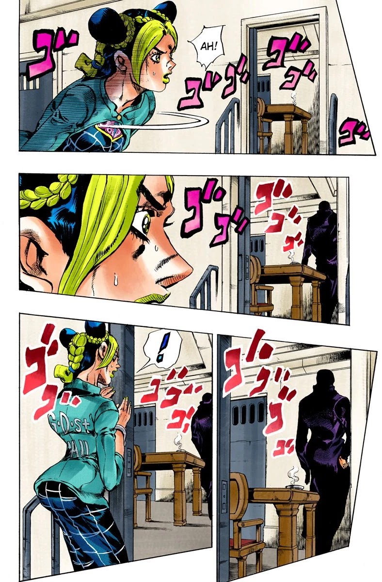 JoJo's Bizarre Adventure Part 6 - Stone Ocean (Official Colored) chapter 11 page 14