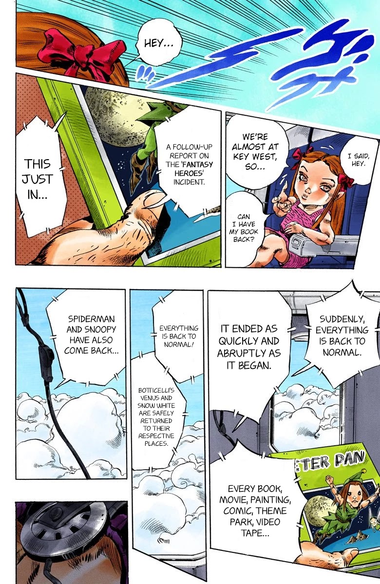 JoJo's Bizarre Adventure Part 6 - Stone Ocean (Official Colored) chapter 110 page 16
