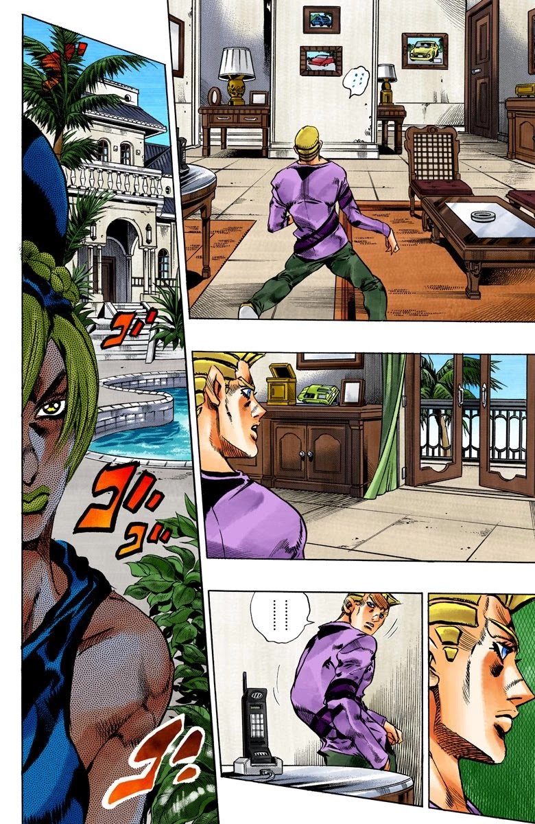 JoJo's Bizarre Adventure Part 6 - Stone Ocean (Official Colored) chapter 111 page 8