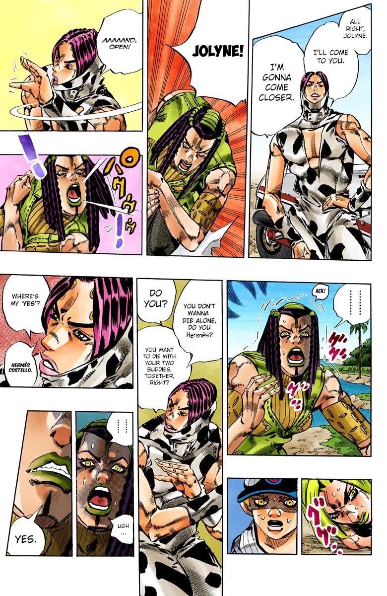 JoJo's Bizarre Adventure Part 6 - Stone Ocean (Official Colored) chapter 115 page 5