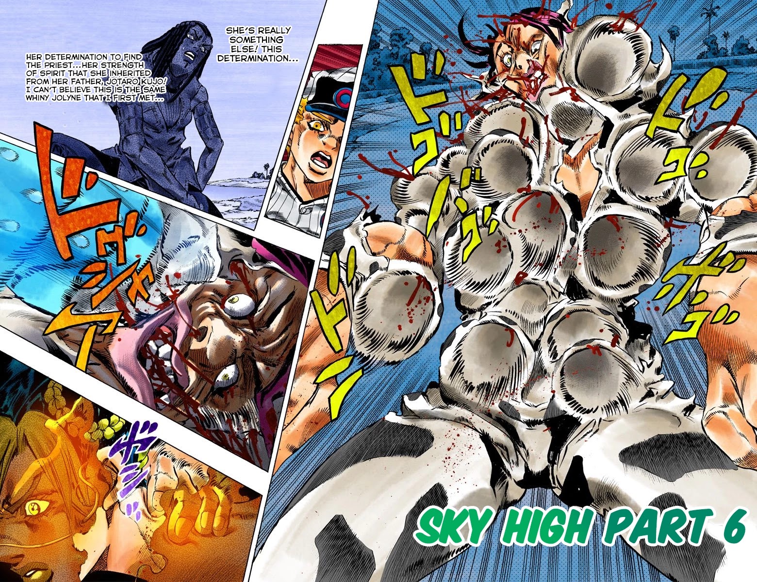 JoJo's Bizarre Adventure Part 6 - Stone Ocean (Official Colored) chapter 117 page 3