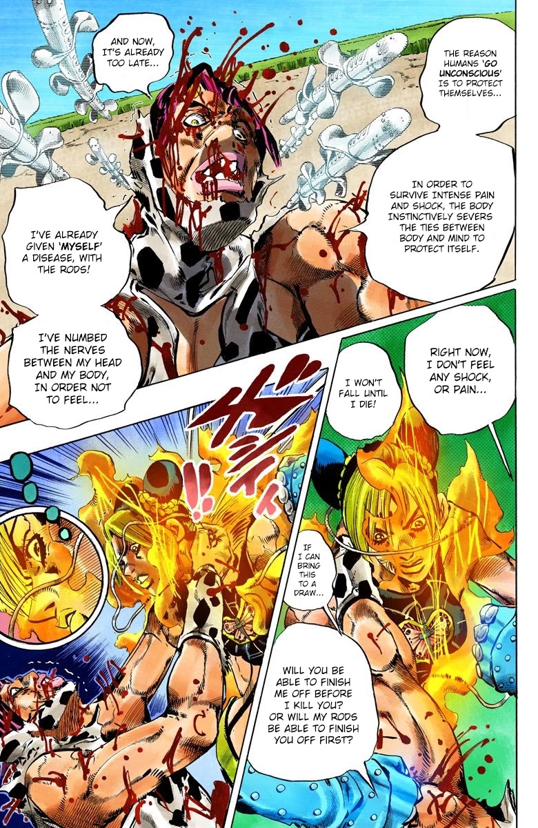 JoJo's Bizarre Adventure Part 6 - Stone Ocean (Official Colored) chapter 117 page 5
