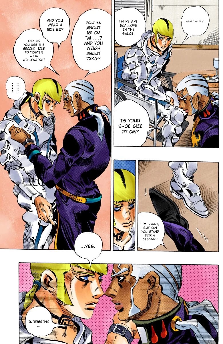 JoJo's Bizarre Adventure Part 6 - Stone Ocean (Official Colored) chapter 118 page 11