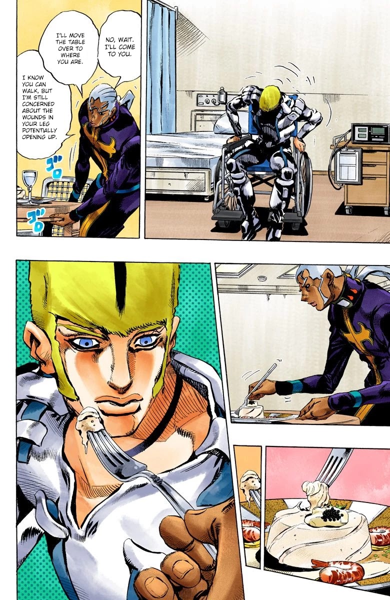 JoJo's Bizarre Adventure Part 6 - Stone Ocean (Official Colored) chapter 118 page 8