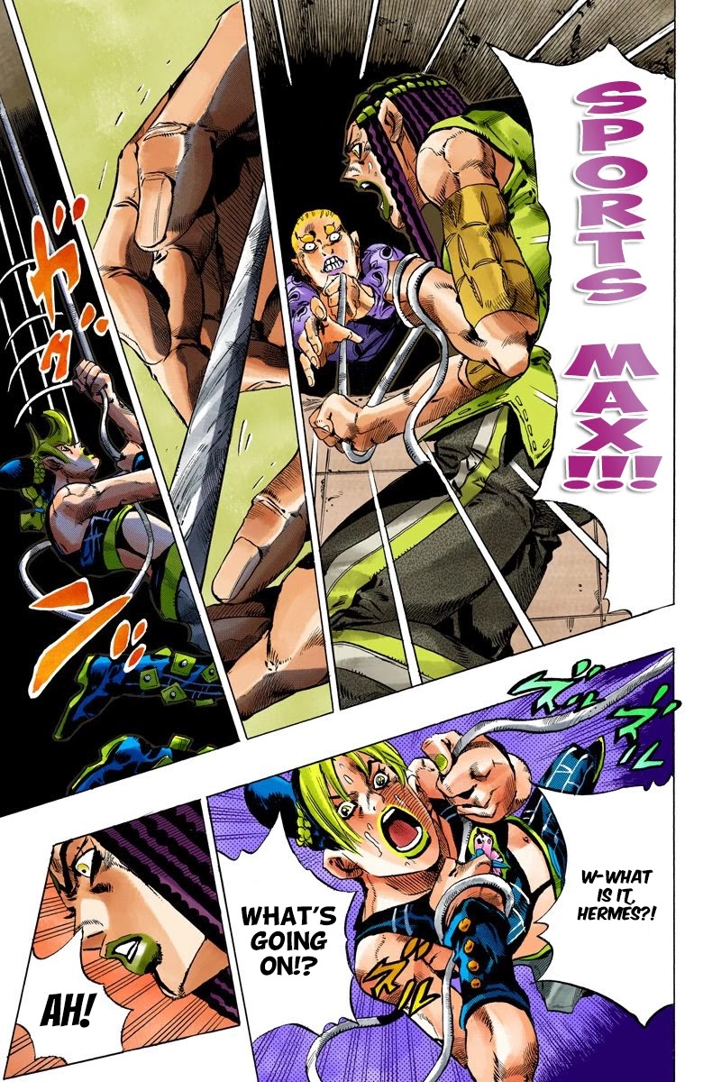 JoJo's Bizarre Adventure Part 6 - Stone Ocean (Official Colored) chapter 120 page 14