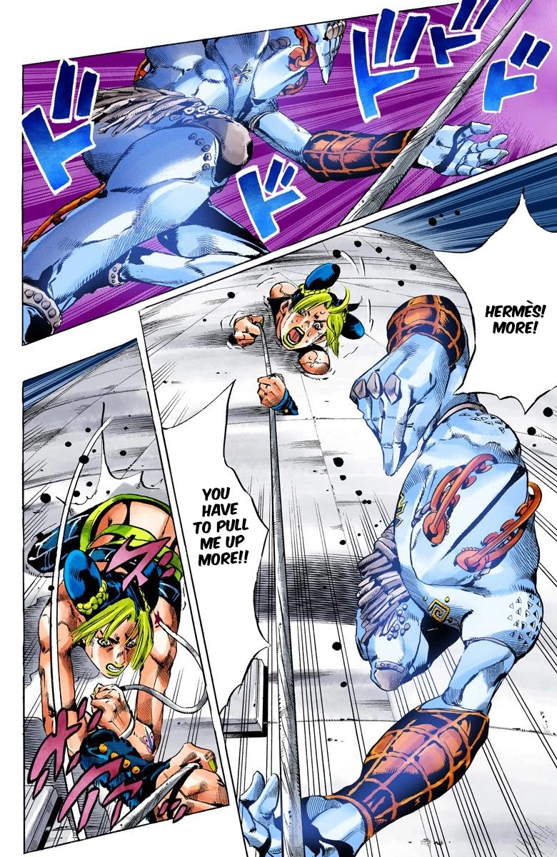 JoJo's Bizarre Adventure Part 6 - Stone Ocean (Official Colored) chapter 120 page 5