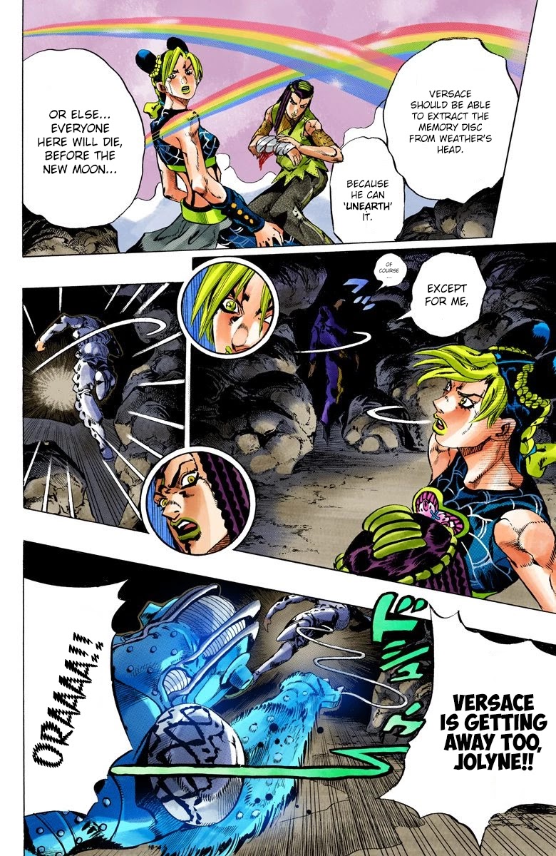 JoJo's Bizarre Adventure Part 6 - Stone Ocean (Official Colored) chapter 125 page 13