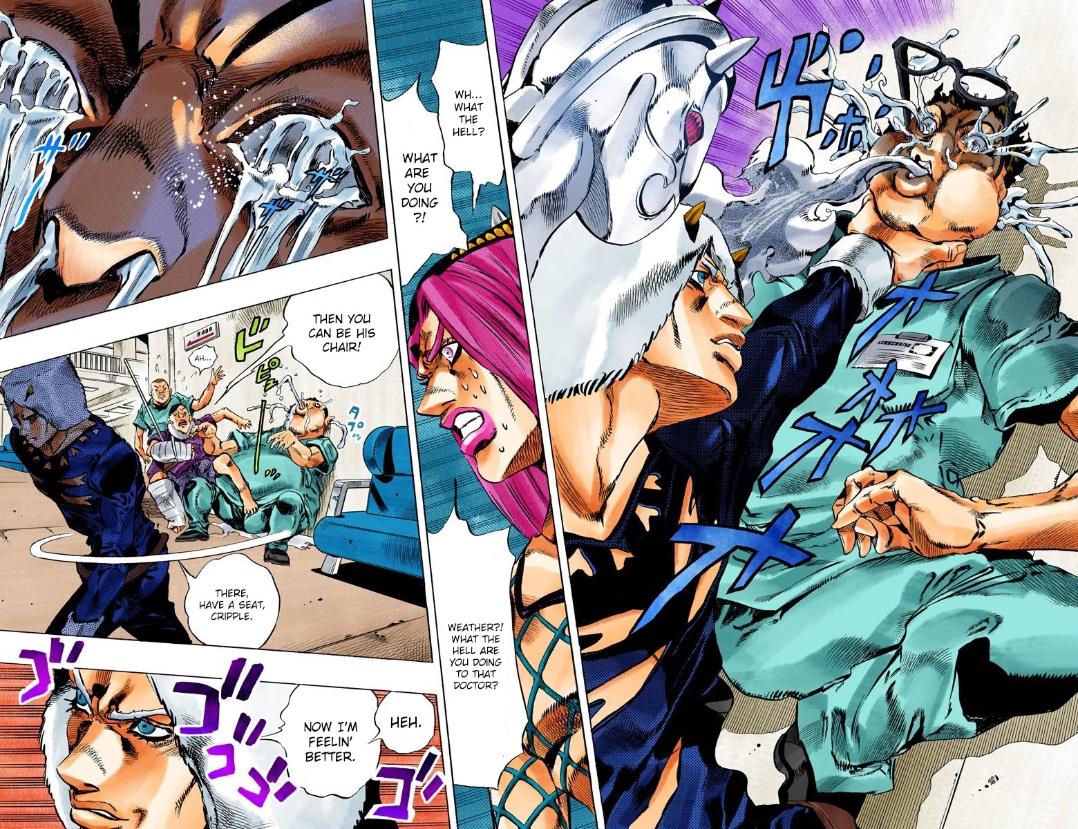 JoJo's Bizarre Adventure Part 6 - Stone Ocean (Official Colored) chapter 125 page 5