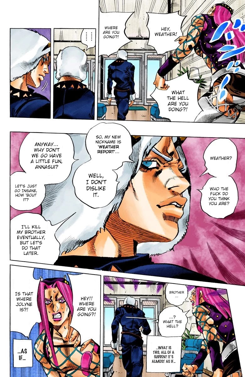 JoJo's Bizarre Adventure Part 6 - Stone Ocean (Official Colored) chapter 125 page 6