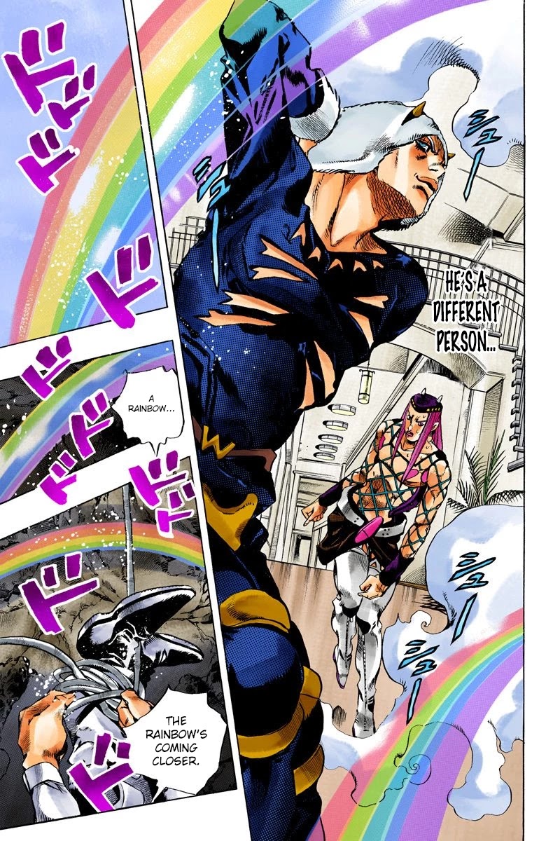JoJo's Bizarre Adventure Part 6 - Stone Ocean (Official Colored) chapter 125 page 7