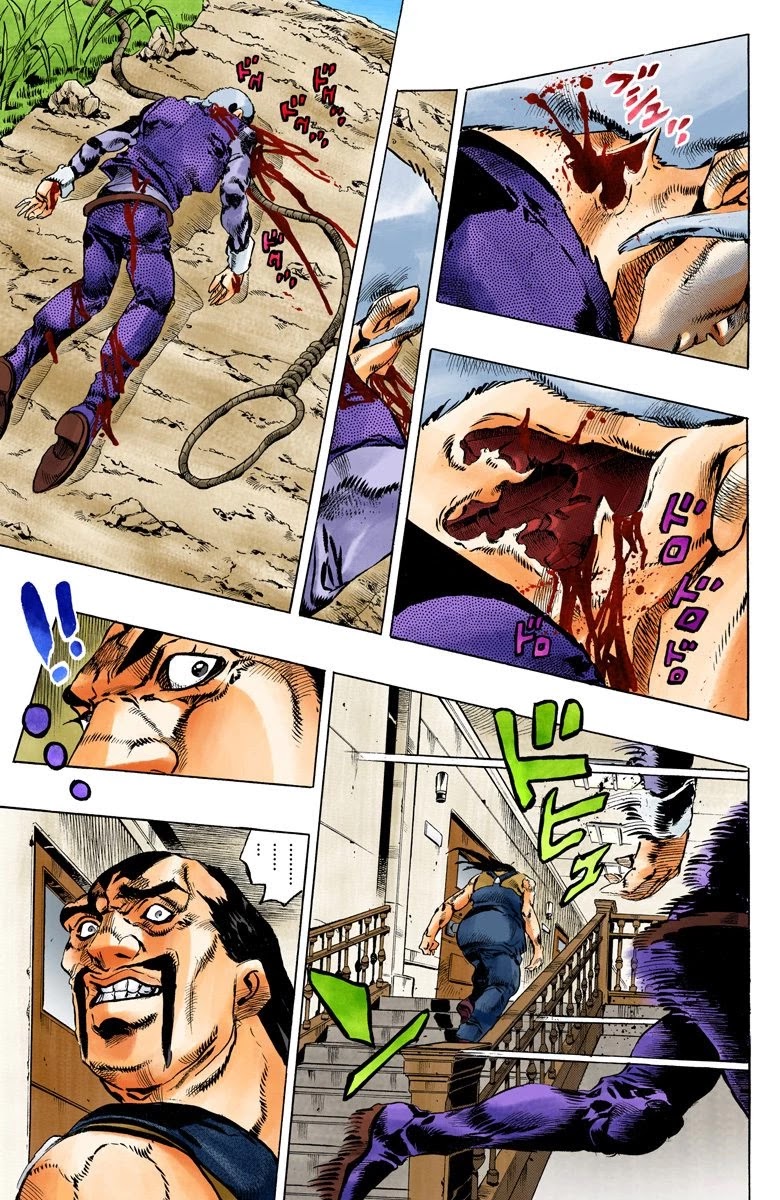 JoJo's Bizarre Adventure Part 6 - Stone Ocean (Official Colored) chapter 129 page 9