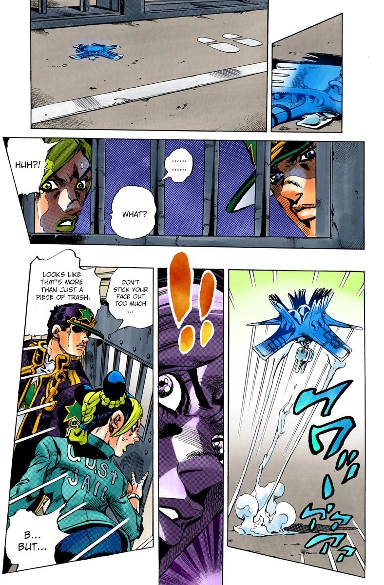 JoJo's Bizarre Adventure Part 6 - Stone Ocean (Official Colored) chapter 13 page 9
