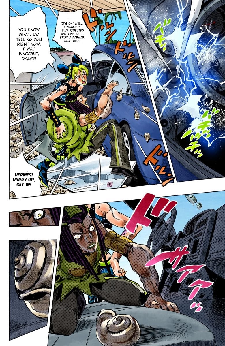 JoJo's Bizarre Adventure Part 6 - Stone Ocean (Official Colored) chapter 131 page 10