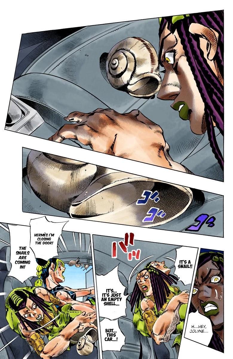 JoJo's Bizarre Adventure Part 6 - Stone Ocean (Official Colored) chapter 131 page 11