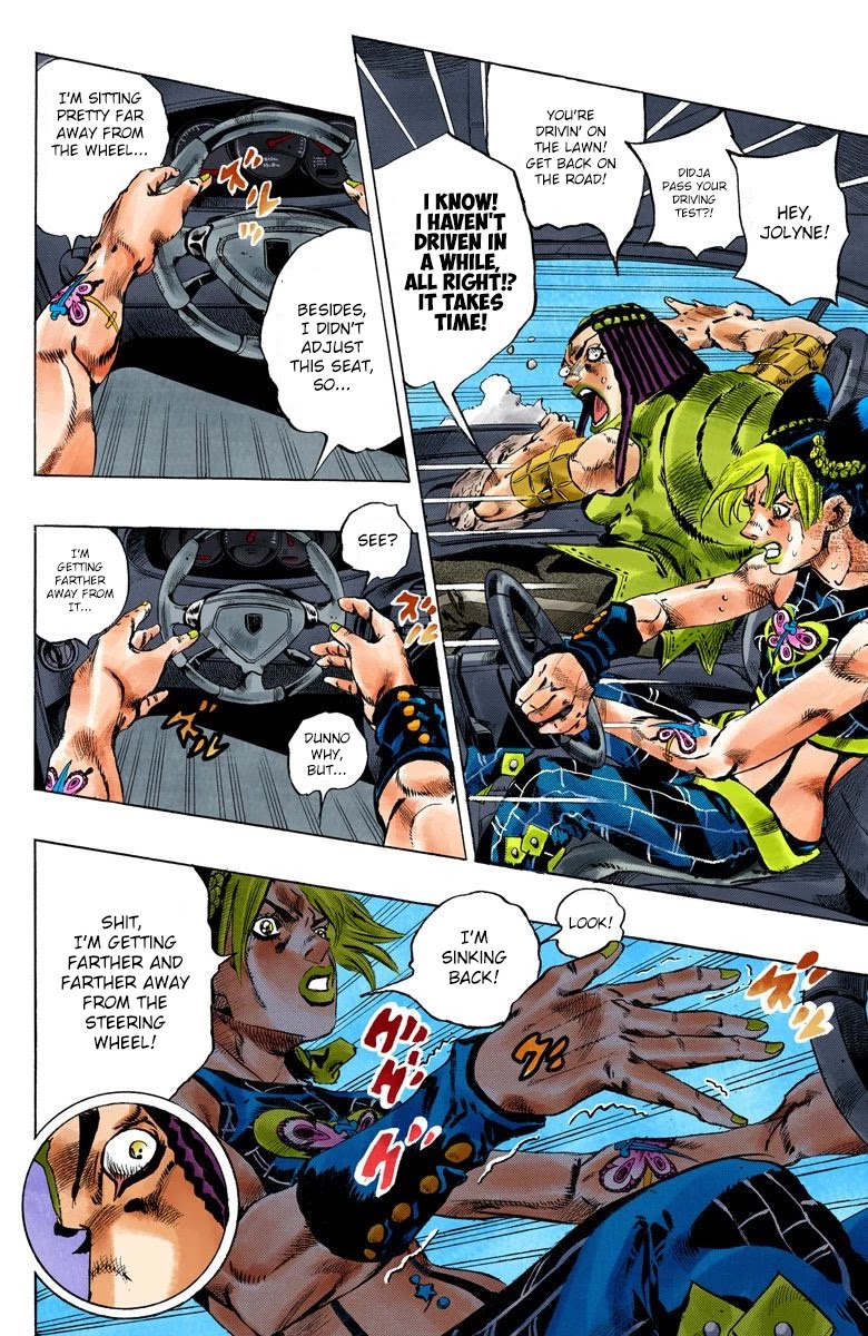 JoJo's Bizarre Adventure Part 6 - Stone Ocean (Official Colored) chapter 131 page 14