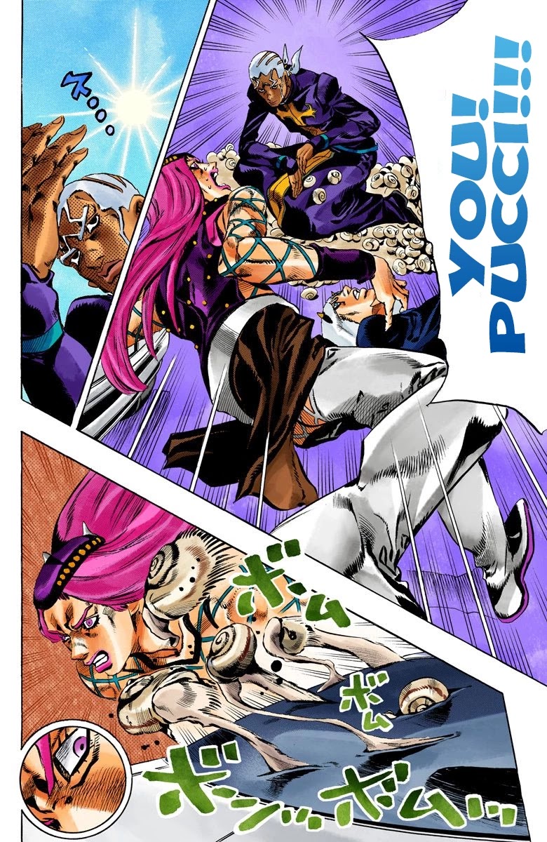 JoJo's Bizarre Adventure Part 6 - Stone Ocean (Official Colored) chapter 133 page 16
