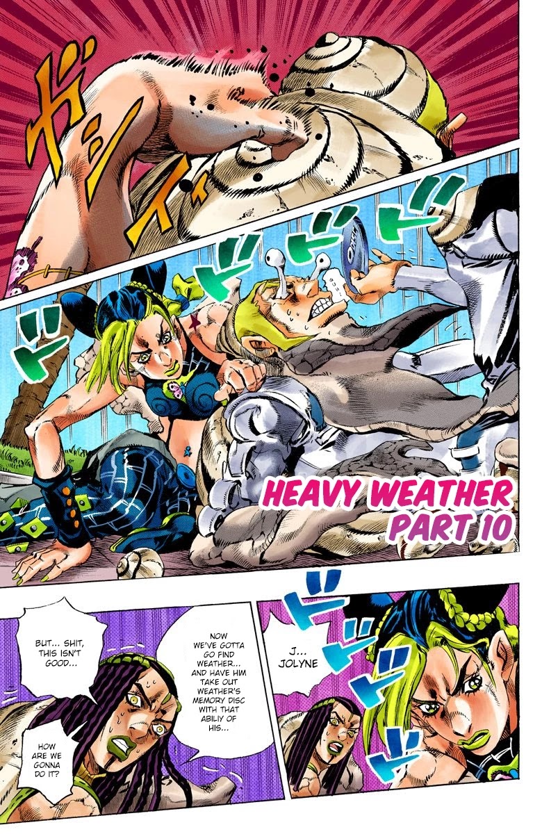 JoJo's Bizarre Adventure Part 6 - Stone Ocean (Official Colored) chapter 134 page 2