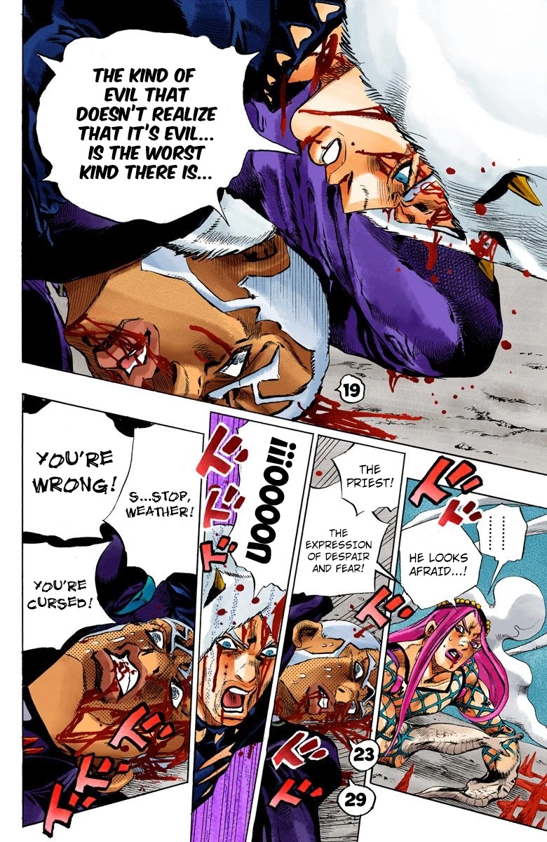 JoJo's Bizarre Adventure Part 6 - Stone Ocean (Official Colored) chapter 136 page 9