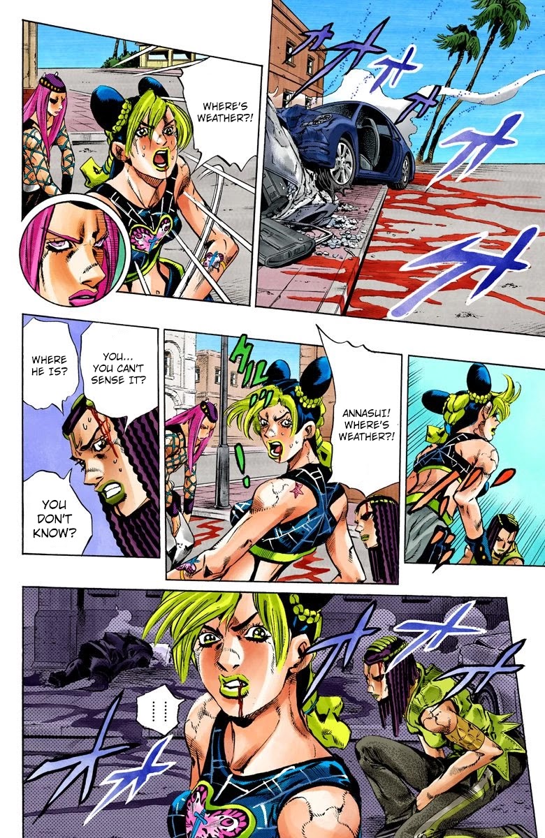 JoJo's Bizarre Adventure Part 6 - Stone Ocean (Official Colored) chapter 137 page 12
