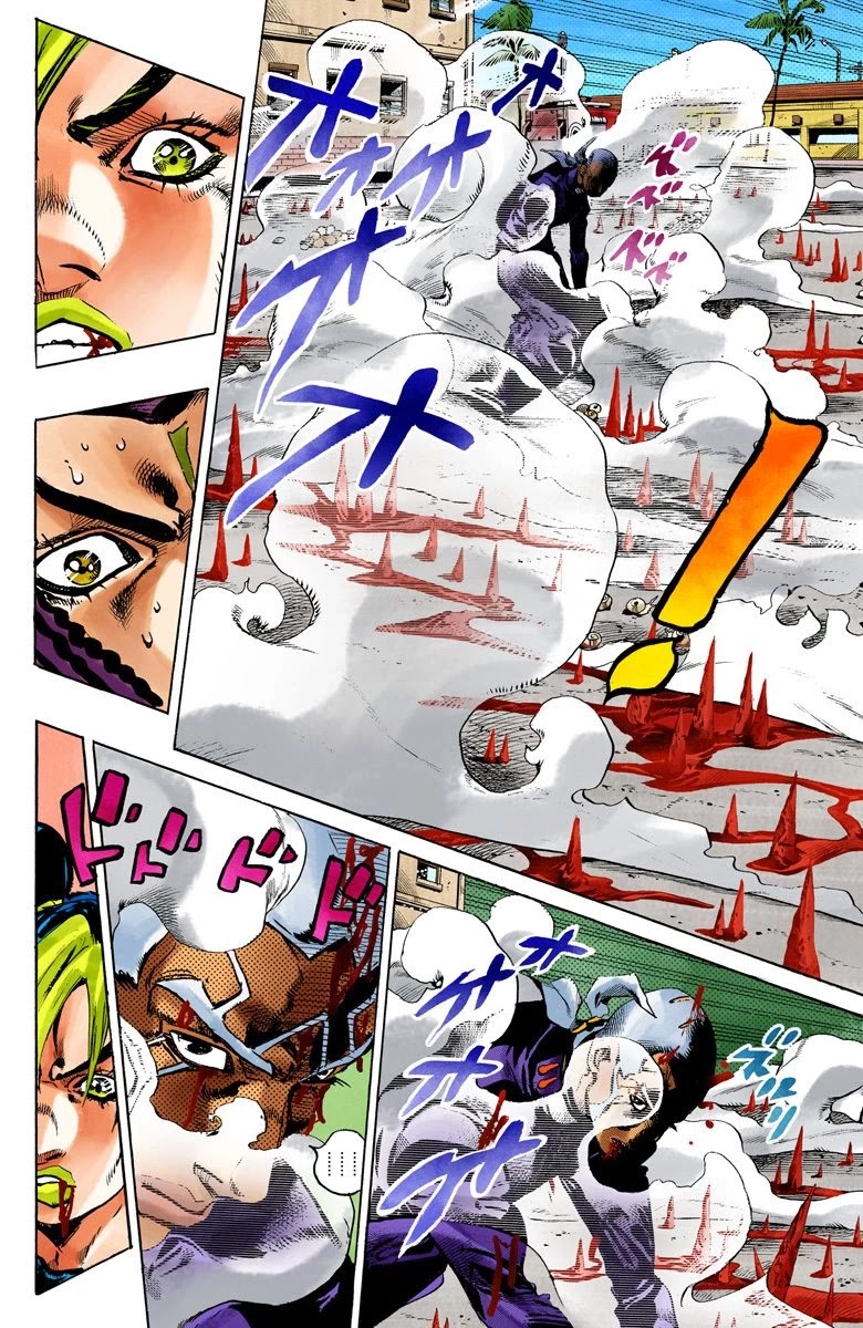 JoJo's Bizarre Adventure Part 6 - Stone Ocean (Official Colored) chapter 137 page 4