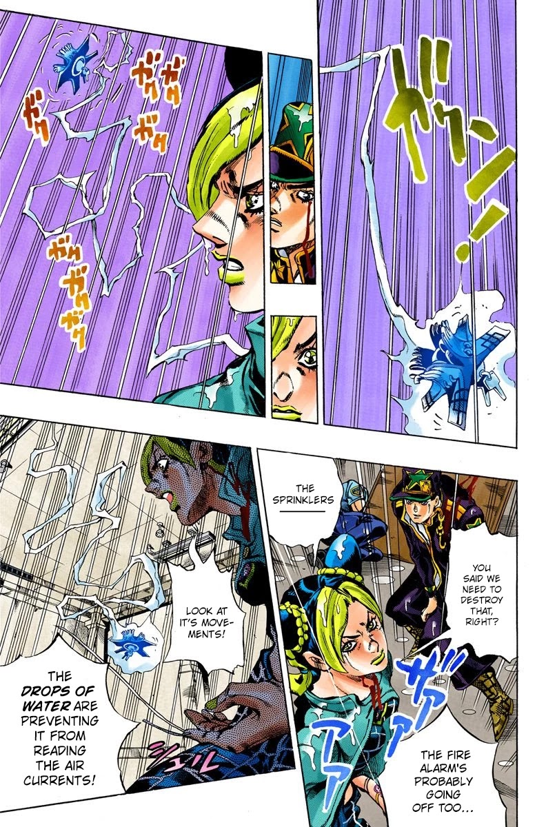 JoJo's Bizarre Adventure Part 6 - Stone Ocean (Official Colored) chapter 14 page 10