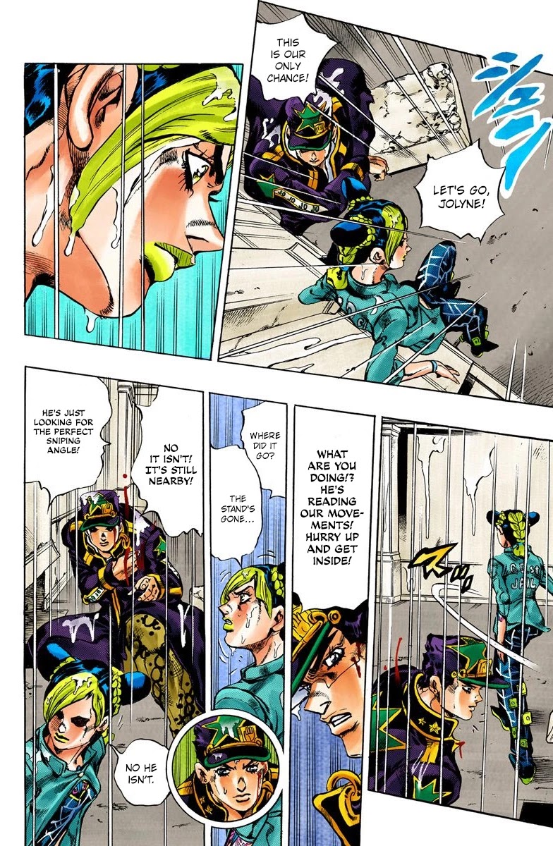 JoJo's Bizarre Adventure Part 6 - Stone Ocean (Official Colored) chapter 14 page 15