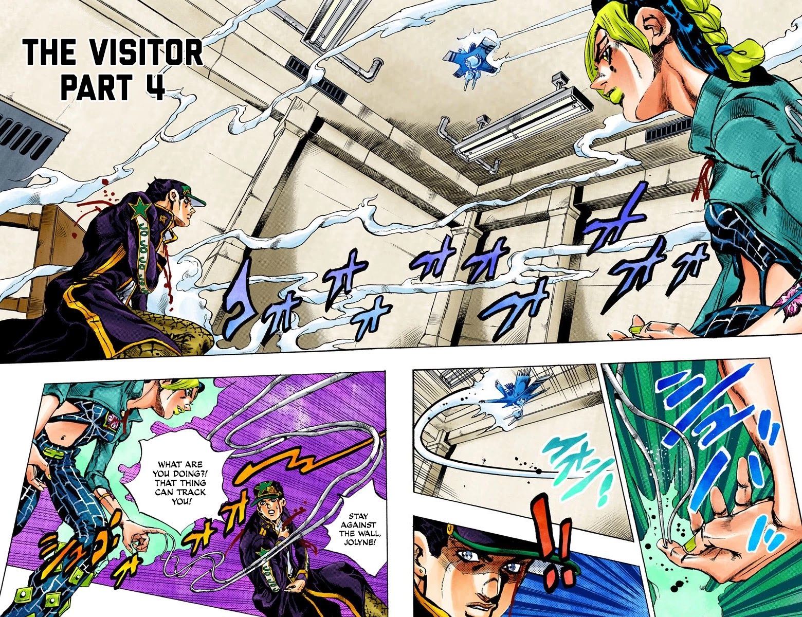 JoJo's Bizarre Adventure Part 6 - Stone Ocean (Official Colored) chapter 14 page 2