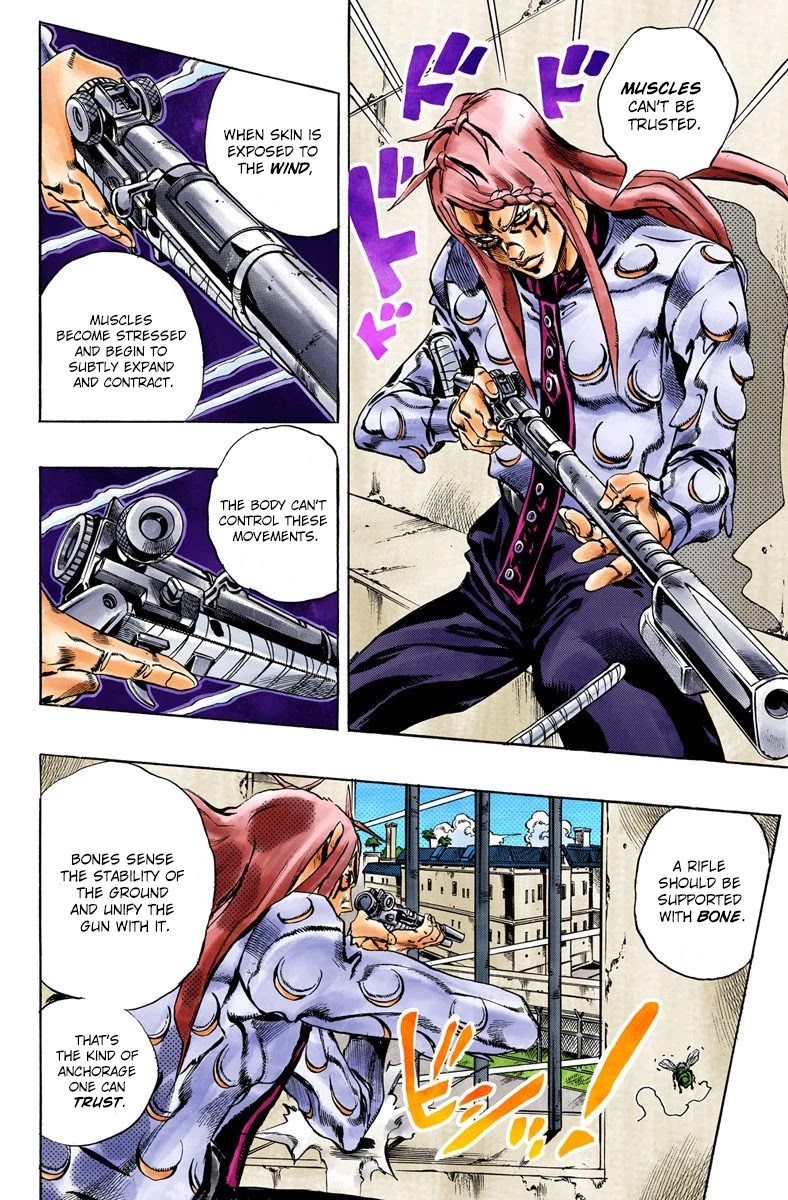 JoJo's Bizarre Adventure Part 6 - Stone Ocean (Official Colored) chapter 14 page 5
