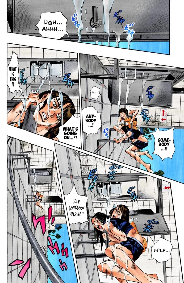 JoJo's Bizarre Adventure Part 6 - Stone Ocean (Official Colored) chapter 140 page 9