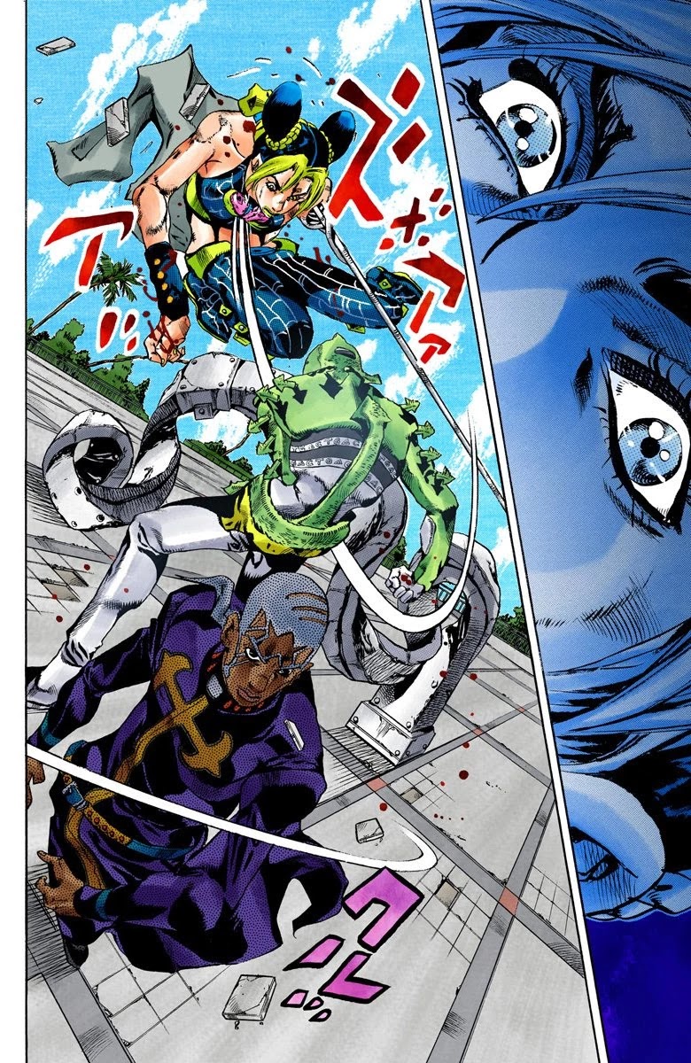 JoJo's Bizarre Adventure Part 6 - Stone Ocean (Official Colored) chapter 144 page 5