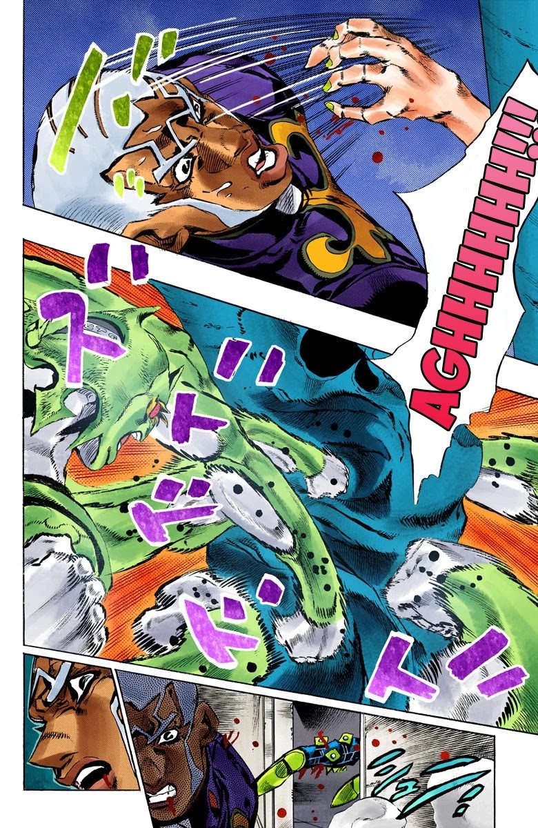JoJo's Bizarre Adventure Part 6 - Stone Ocean (Official Colored) chapter 145 page 16