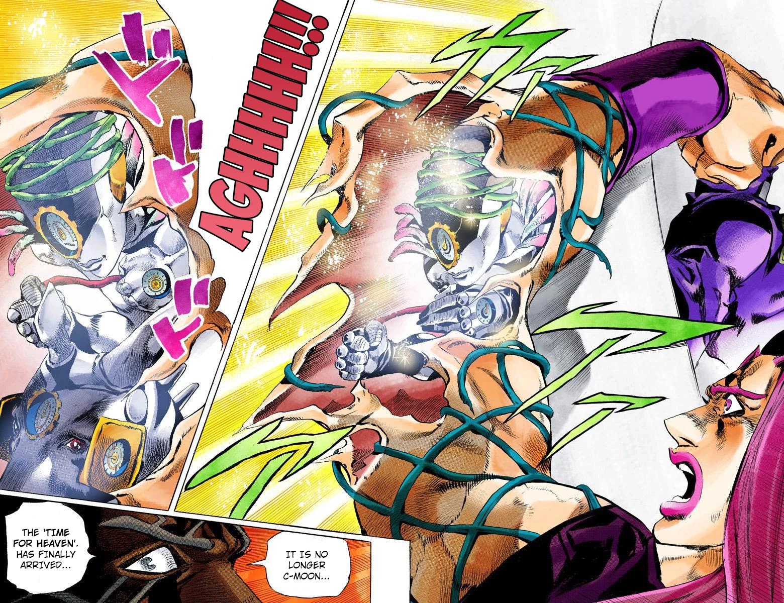 JoJo's Bizarre Adventure Part 6 - Stone Ocean (Official Colored) chapter 148 page 15