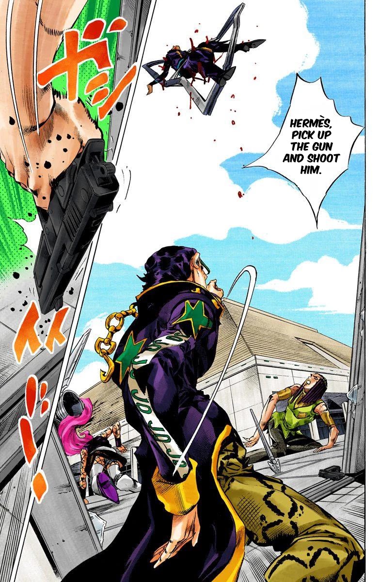 JoJo's Bizarre Adventure Part 6 - Stone Ocean (Official Colored) chapter 148 page 5