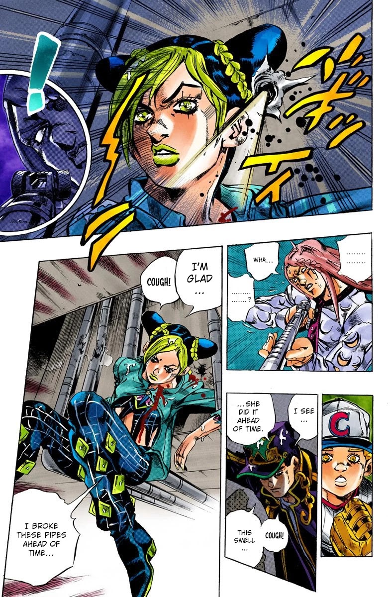 JoJo's Bizarre Adventure Part 6 - Stone Ocean (Official Colored) chapter 15 page 18