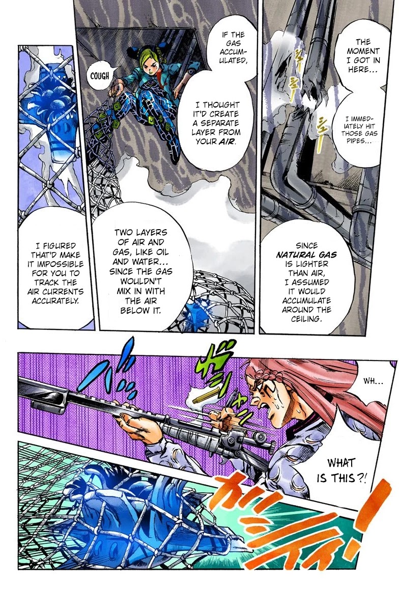 JoJo's Bizarre Adventure Part 6 - Stone Ocean (Official Colored) chapter 15 page 19
